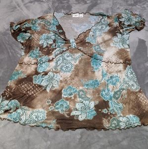 Cato floral top